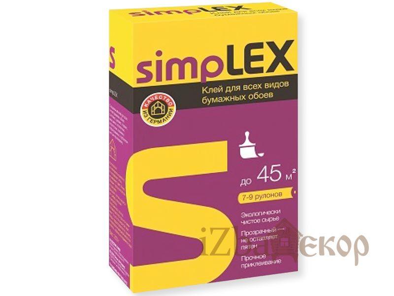 Клей для всех видов бумажных обоев "SIMPLEX" 0,250кг 12шт