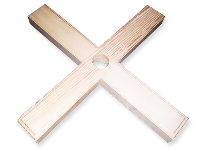 Подставка для Ёлки деревянная крестовина 50*50*6см арт. 109